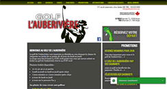 Desktop Screenshot of golflauberiviere.com