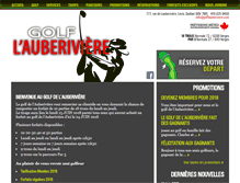 Tablet Screenshot of golflauberiviere.com